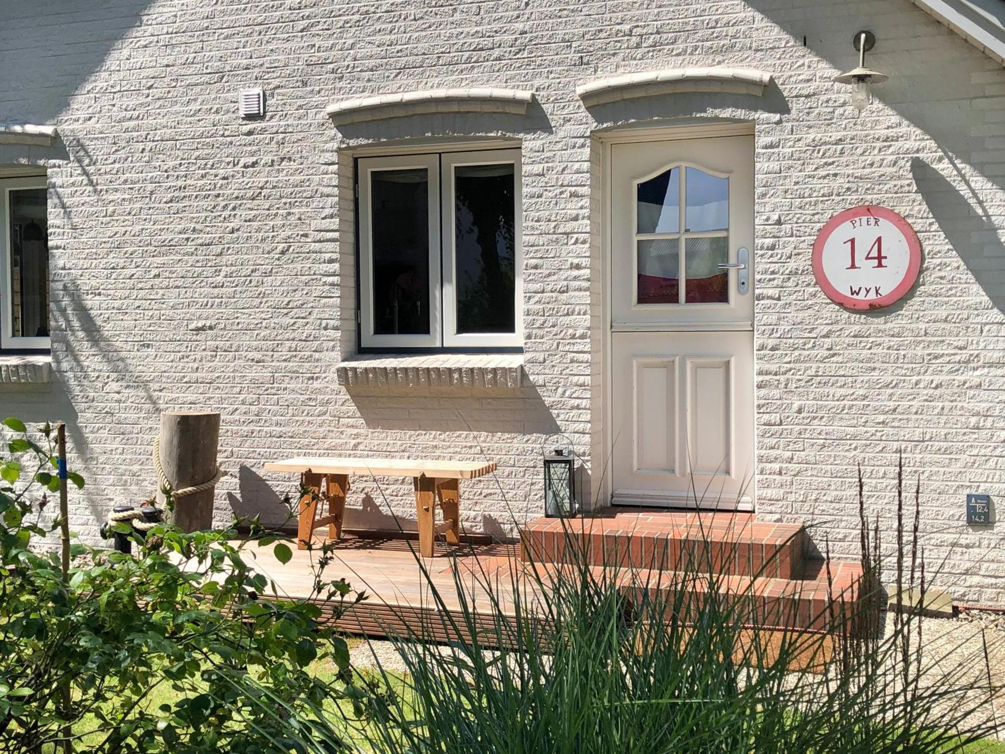 Pier 14 Villa Wyk auf Föhr Eksteriør bilde