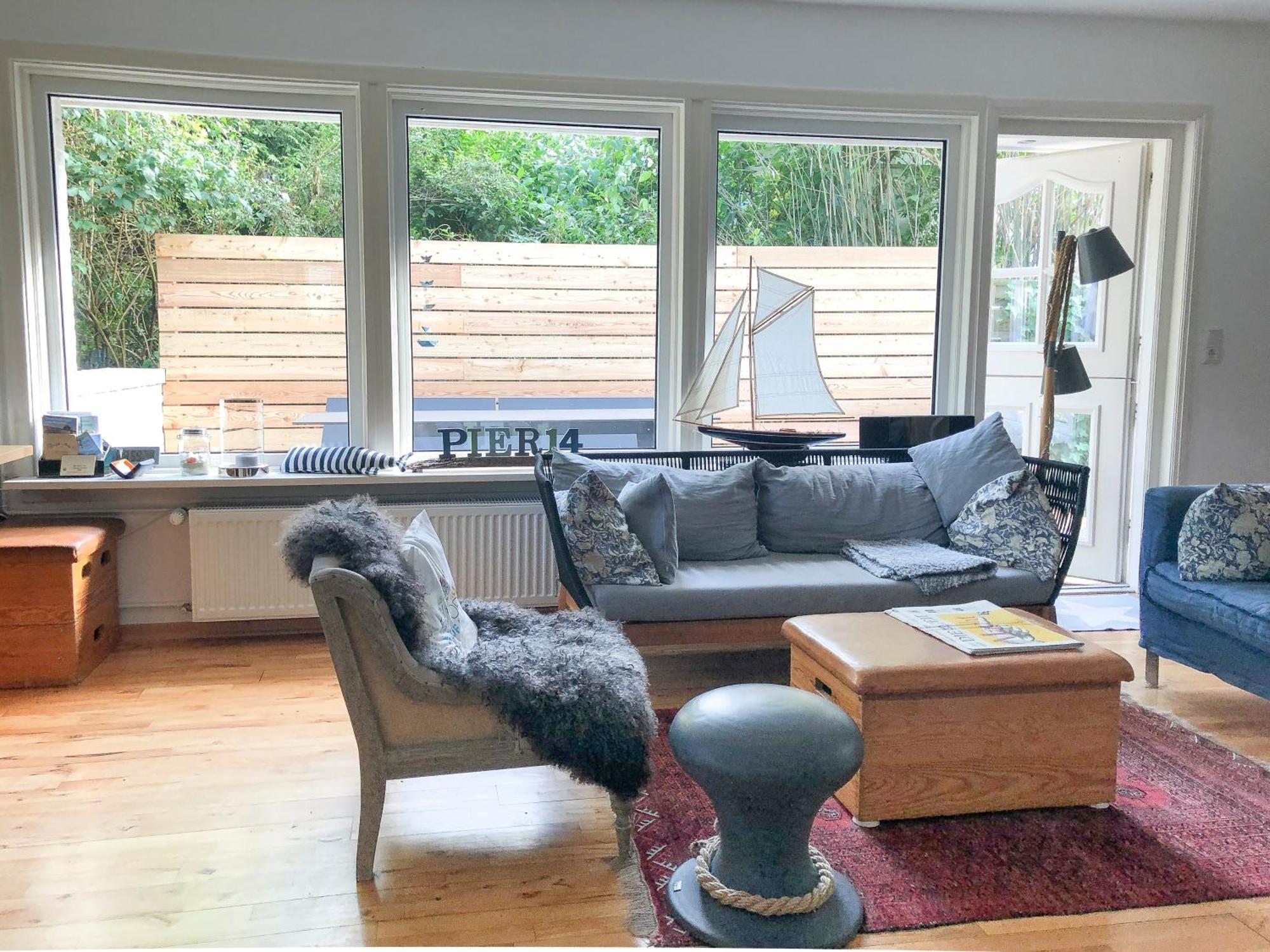 Pier 14 Villa Wyk auf Föhr Eksteriør bilde